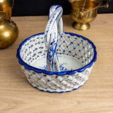 Traditional Blue and White and Brass Decor - thumbnail 8 of 19