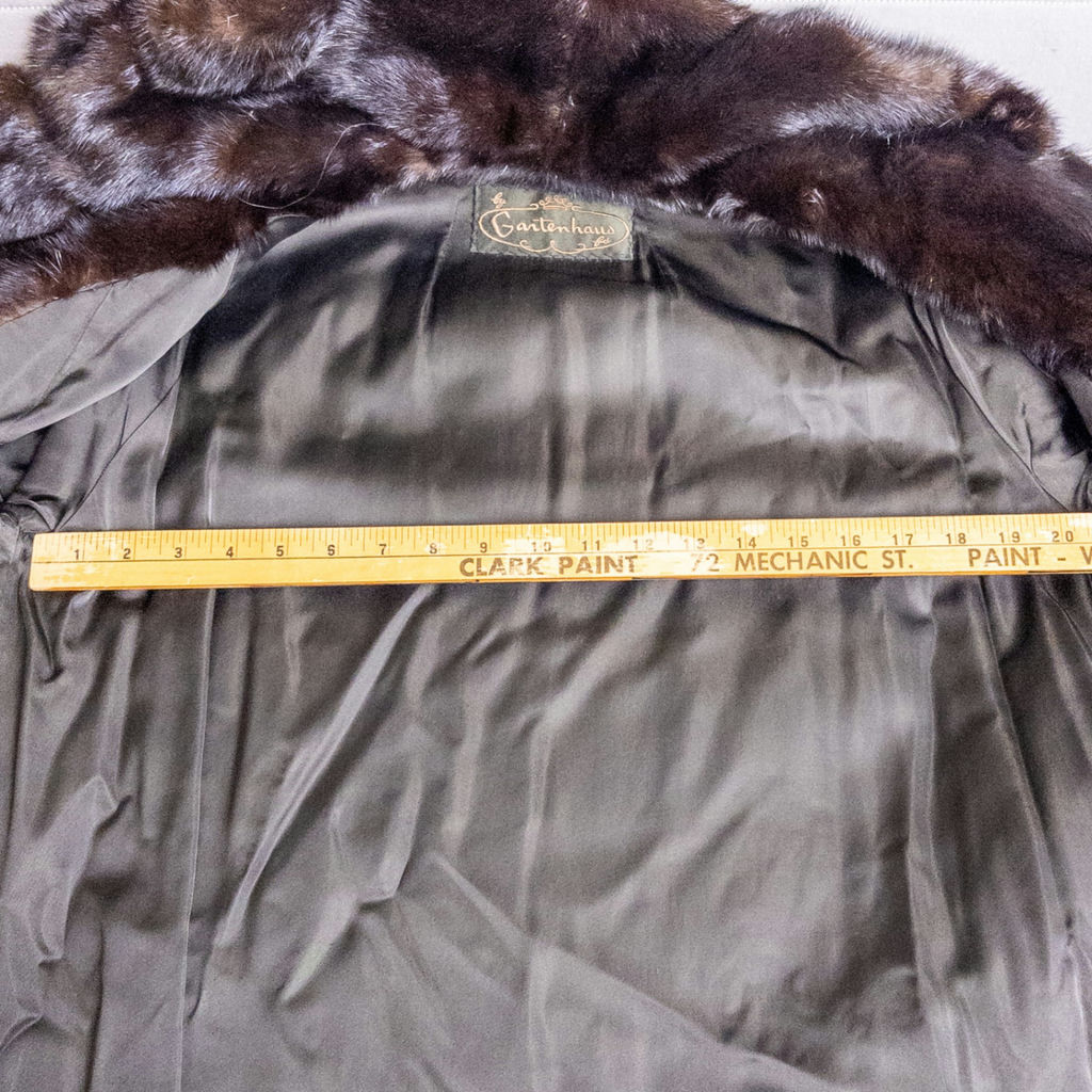 Vintage Gartenhaus Mahogany Mink Coat - image 13 of 20