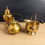 Traditional Blue and White and Brass Decor - thumbnail 12 of 19