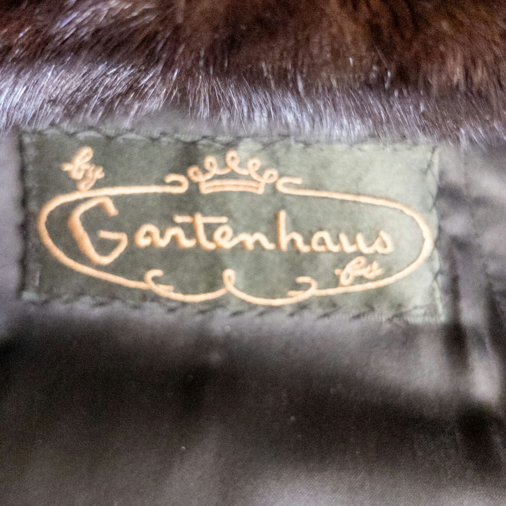 Vintage Gartenhaus Mahogany Mink Coat - image 12 of 20