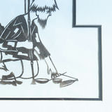 1977 Signed Japanese Kirie Cut Paper Art - thumbnail 8 of 14