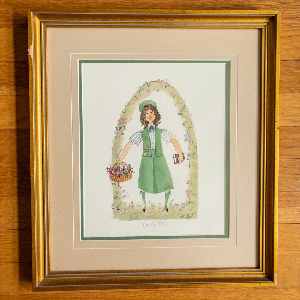 P. Buckley Moss "Our Girl Scout" Print - image 1 of 9