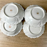 Antique R.S. Prussia Roses and Daisies Berry Bowl Set - thumbnail 8 of 10