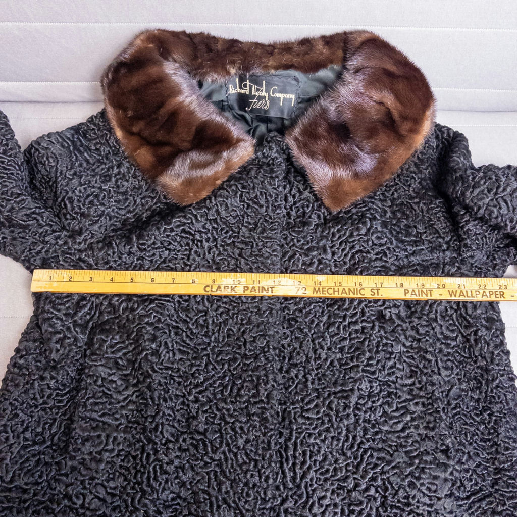 Mid Century Persian Lamb and Mink Jacket and Hat - image 14 of 20
