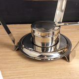 Crate & Barrel Stainless Steel Buffet Server - thumbnail 6 of 11