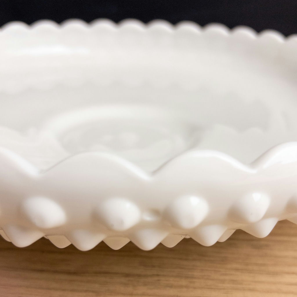Milk Glass with Fenton Hobnail - image 10 of 19