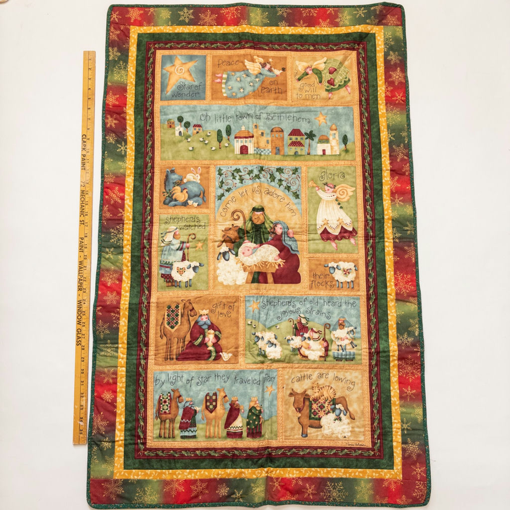 Star of Wonder Nativity Christmas Wall Quilt - image 8 of 8