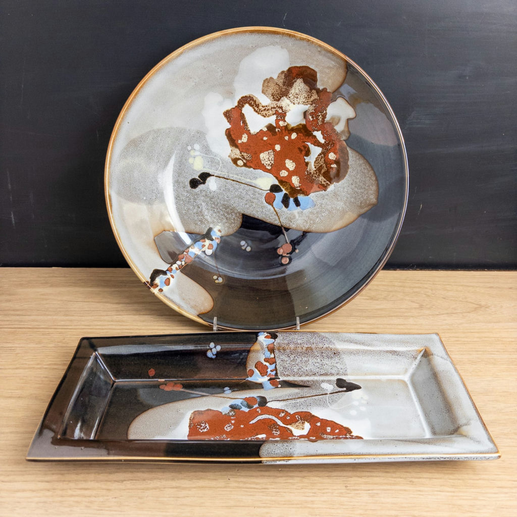Thomas Grabbert Signed Studio Pottery Set 2007 - image 1 of 14
