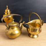 Traditional Blue and White and Brass Decor - thumbnail 14 of 19