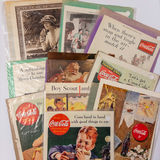 Collection of Vintage Coca-Cola Print Advertisements - thumbnail 1 of 9