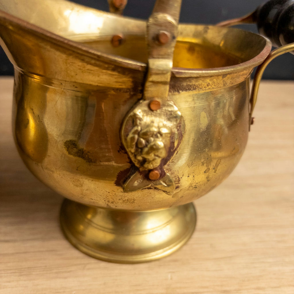 Traditional Blue and White and Brass Decor - image 15 of 19