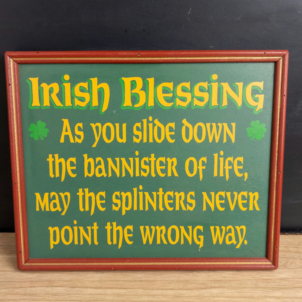 Irish Blessing Sign - image 1 of 4
