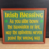Irish Blessing Sign - thumbnail 1 of 4