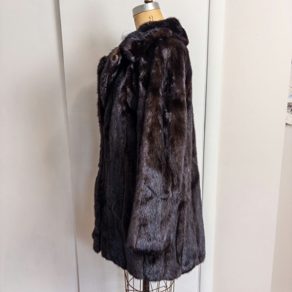 Vintage Gartenhaus Mahogany Mink Coat - image 5 of 20