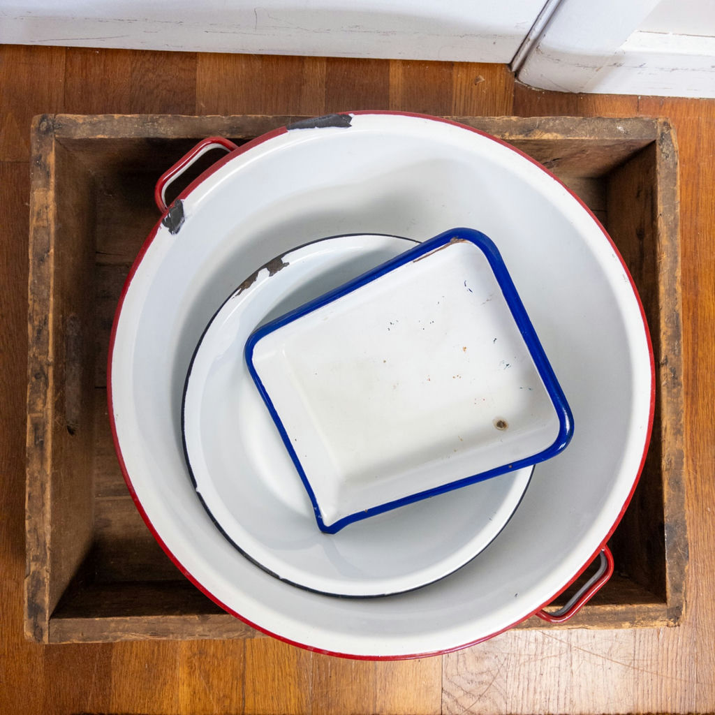 Raytheon Waltham Crate and Enamelware - image 16 of 17