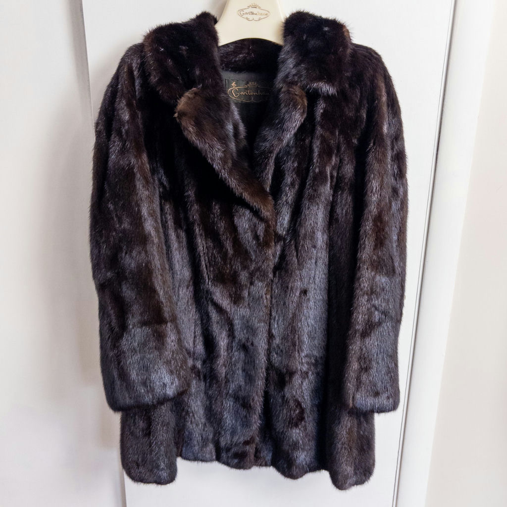 Vintage Gartenhaus Mahogany Mink Coat - image 20 of 20