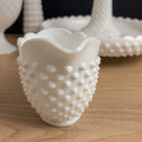 Milk Glass with Fenton Hobnail - thumbnail 3 of 19