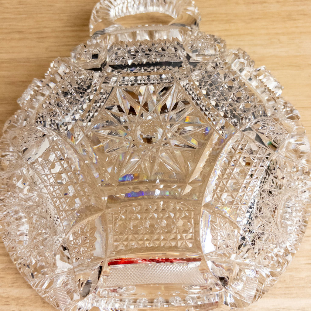 Pair of Pres-Cut Glass Bowls - image 10 of 18