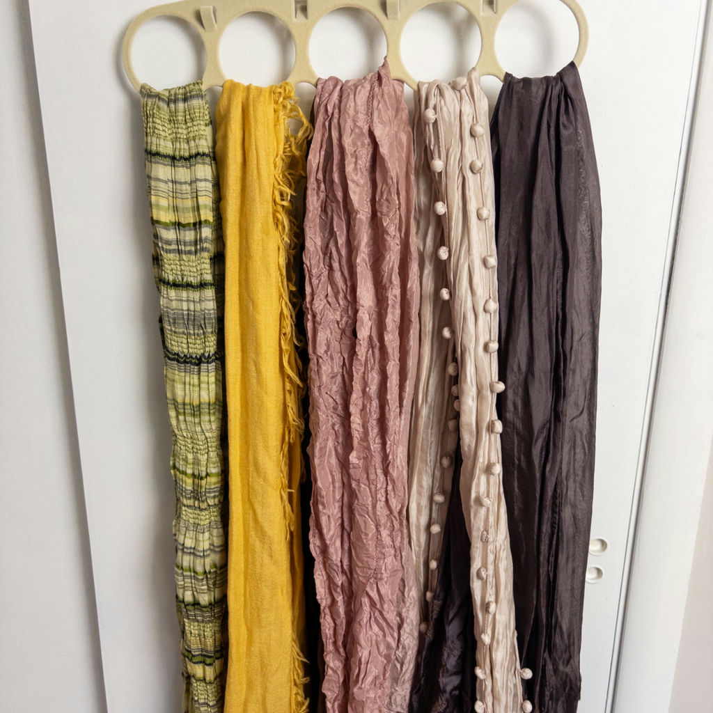 4 Eileen Fisher Scarves + 1 Bonus - image 1 of 15