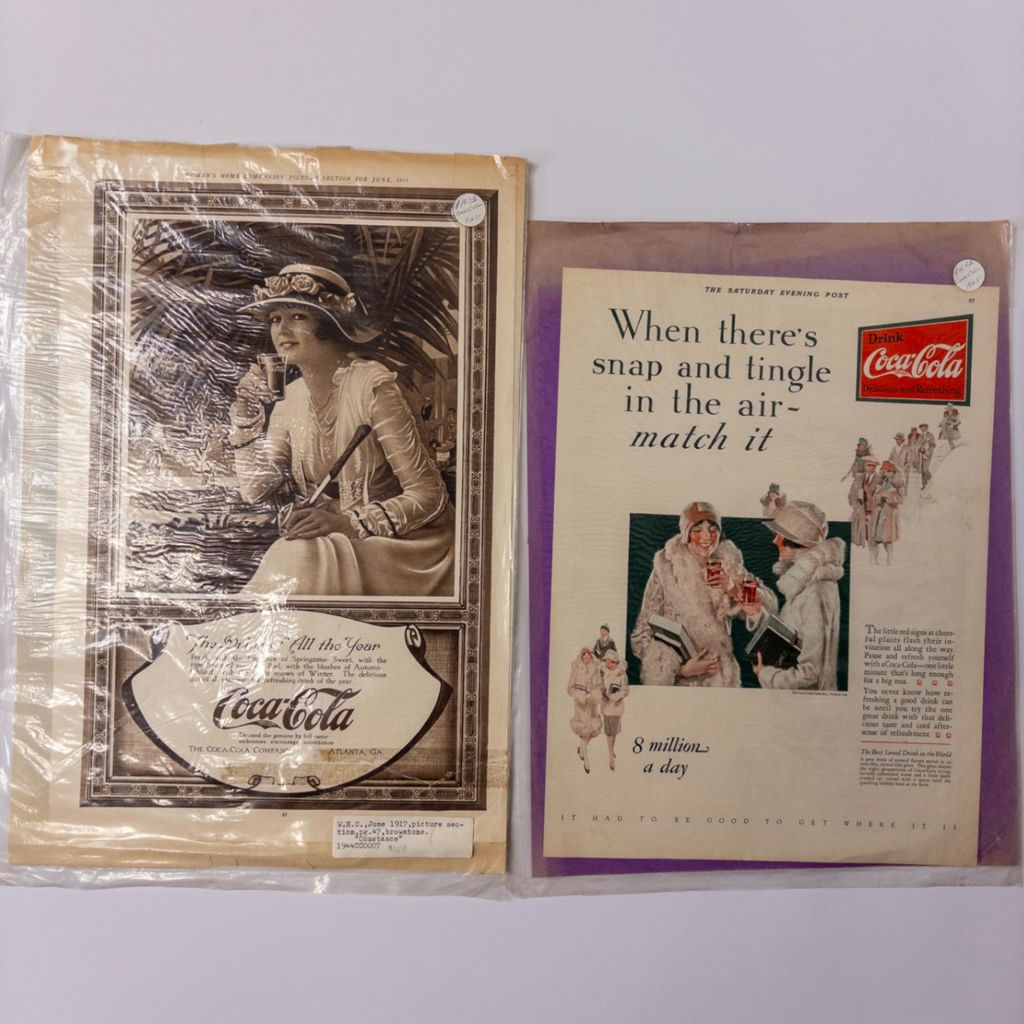 Collection of Vintage Coca-Cola Print Advertisements - image 8 of 9