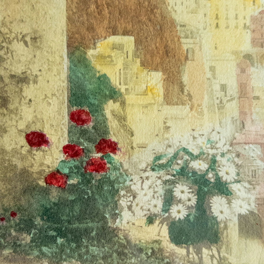 Wallace Nutting "The Pergola, Amalfi" Hand Colored Print - image 5 of 11