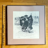 1970 Joseph Wasser Dancing Hassidim Print - thumbnail 10 of 10