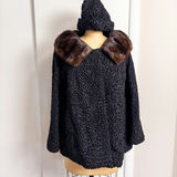 Mid Century Persian Lamb and Mink Jacket and Hat - thumbnail 1 of 20
