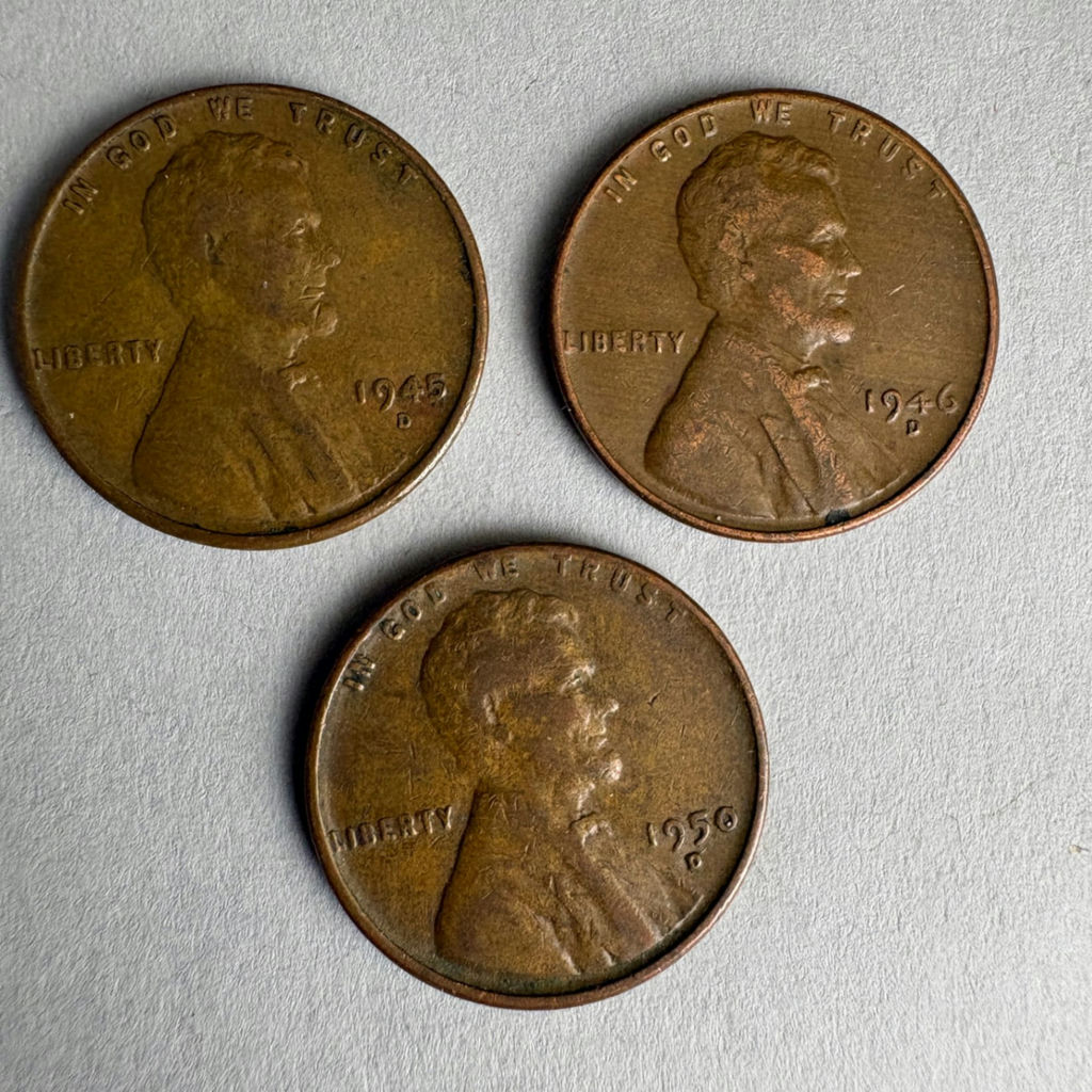 Circulated Wheat Pennies - image 5 of 17
