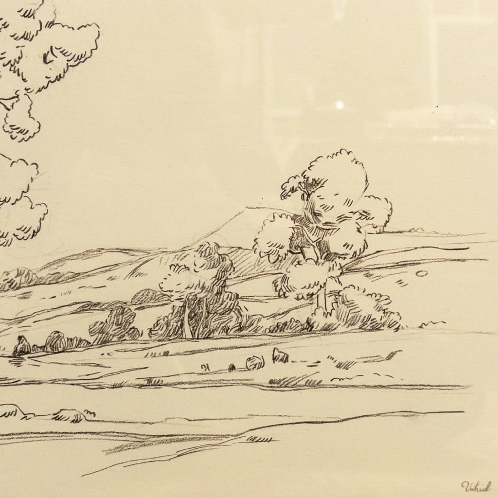 Pastoral Pen and Ink Framed Print - image 3 of 7