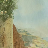 Wallace Nutting "The Pergola, Amalfi" Hand Colored Print - thumbnail 7 of 11