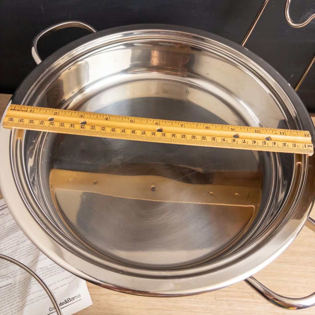 Crate & Barrel Stainless Steel Buffet Server - image 11 of 11