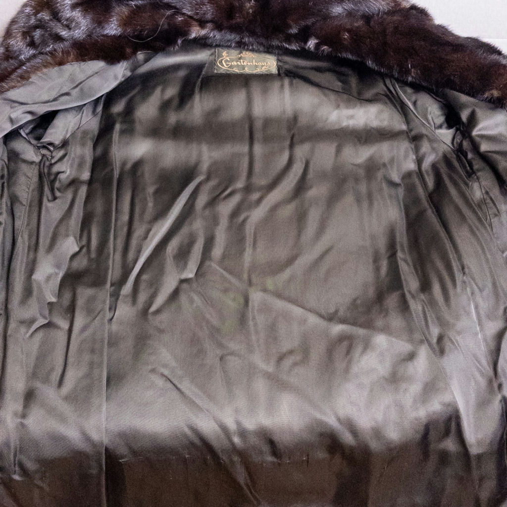 Vintage Gartenhaus Mahogany Mink Coat - image 14 of 20
