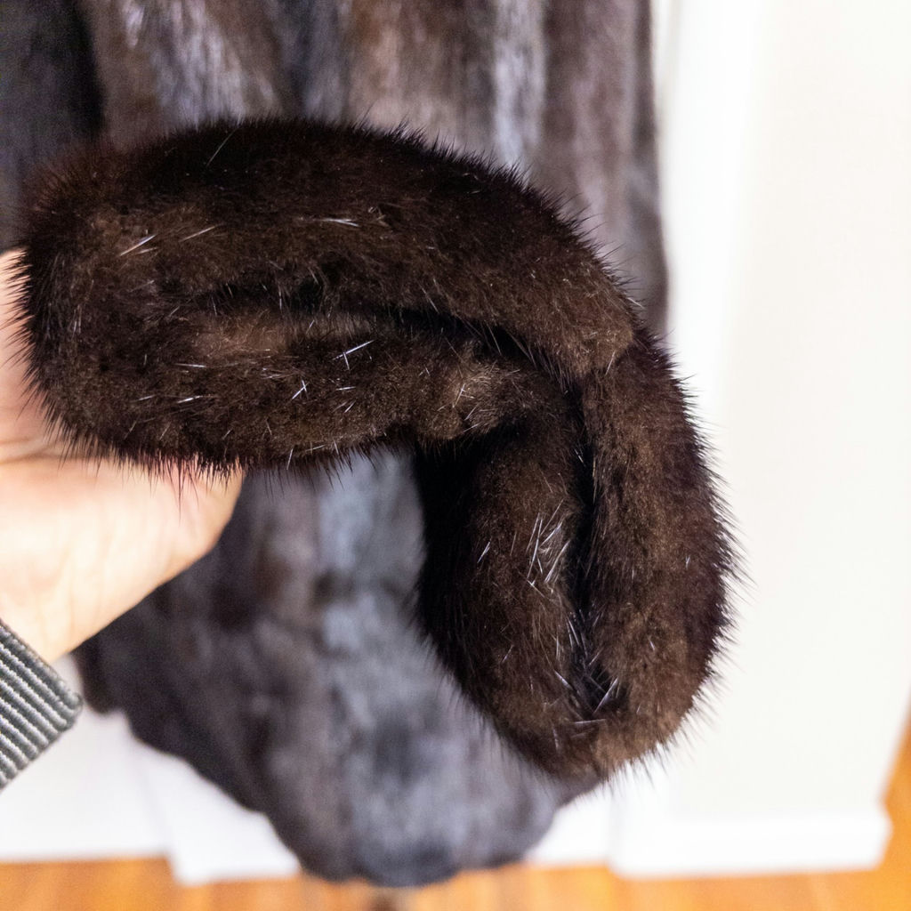 Vintage Gartenhaus Mahogany Mink Coat - image 10 of 20