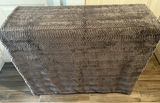 Textured Gray Blanket and Patterned Quilt - thumbnail 6 of 8