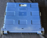 Staples Folding Rolling Storage Crate - thumbnail 1 of 5