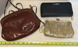 Coach Shoulder Bag, Coach Clutch Purse, and Karl Lagerfeld Paris Wallet - thumbnail 1 of 5