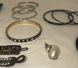 Assorted Bracelets, Earrings, Brooch, and Pendant - thumbnail 6 of 8