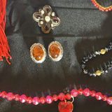 Assorted Costume Jewelry and Decorative Tassel Ornaments - thumbnail 7 of 7