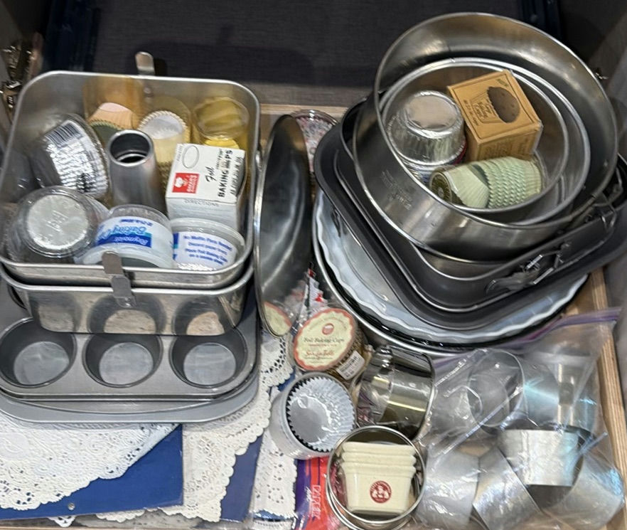 Assorted Baking Pans, Cake Molds, Muffin Tins, and Baking Accessories - image 1 of 7