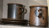 BAUHAUS Ceramic Mugs and Saucers Set - thumbnail 5 of 5