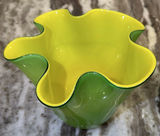 Green Glass Bowls and Vases Set - thumbnail 2 of 8