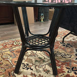 Round Glass Top Side Table - thumbnail 2 of 4