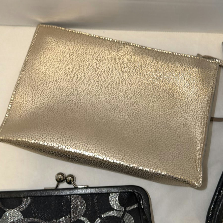 Coach Wristlet and Two Clutch Handbags - image 4 of 6