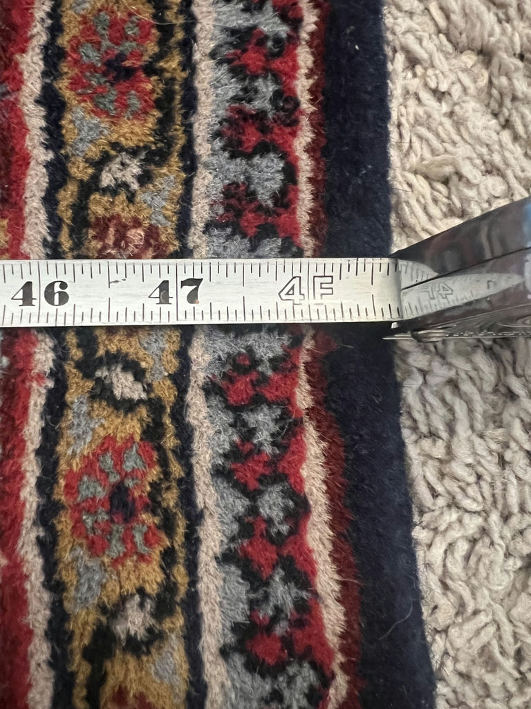 Patterned Area Rug w/ Pad - image 8 of 9