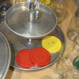Wooden Bowls, Metal Serving Pieces, and Glass Jars - thumbnail 2 of 8