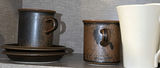 BAUHAUS Ceramic Mugs and Saucers Set - thumbnail 3 of 5