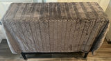 Textured Gray Blanket and Patterned Quilt - thumbnail 8 of 8