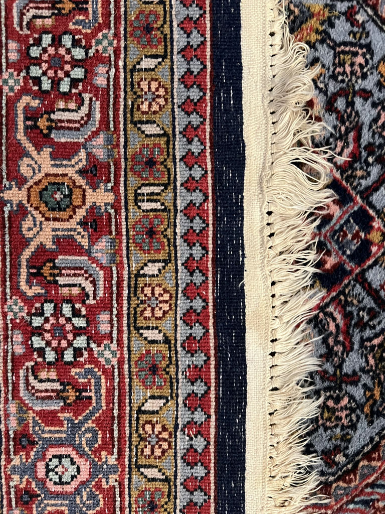 Patterned Area Rug w/ Pad - image 9 of 9