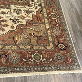 Jules-Sultane 100% Wool Area Rug 8'11" x 11'11" Includes Pad - thumbnail 3 of 10