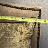 Decorative Silk Throw Pillow Set and Cal King Silk Bedspread - thumbnail 5 of 13